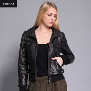 Walter leather jacket